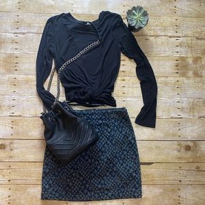 ✨Free People pattern skirt✨